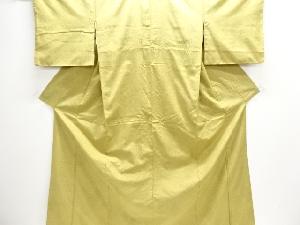 東京ますいわ屋　松皮菱模様織り出し手織り紬80亀甲着物